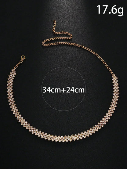 Collier Élégant en Strass