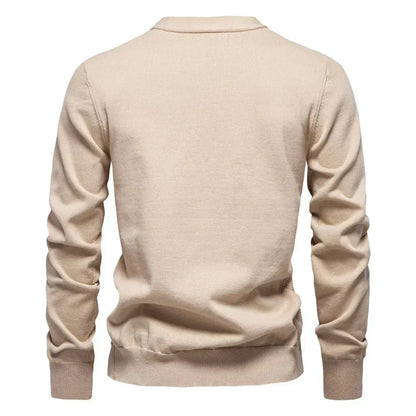 RIBETE | Cárdigan cálido para hombre con cuello en V