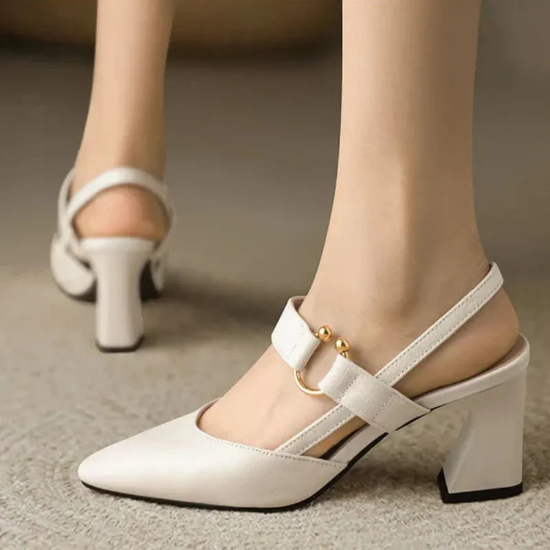 ROSALIE™ | Zapatos de tacón elegantes - Beige