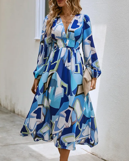 CELINE | Vestido Femenino con Motivo Floral