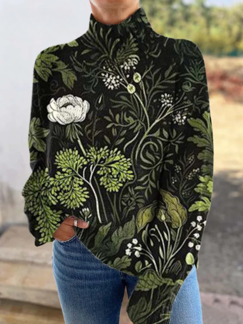DANICA - Estampado Negro y Verde