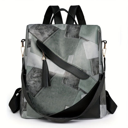 MARZIA - Mochila Antirrobo de Cuadros