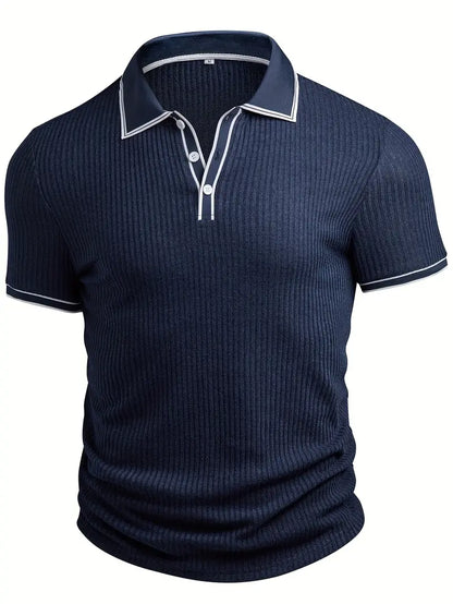 LEGACY | Polo elegante de manga corta
