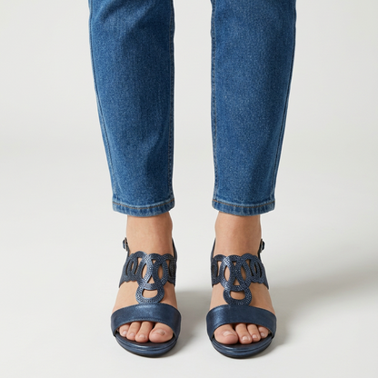 GEA - Sandalias cómodas con tacón