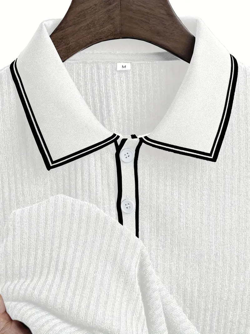 LEGACY | Polo elegante de manga corta