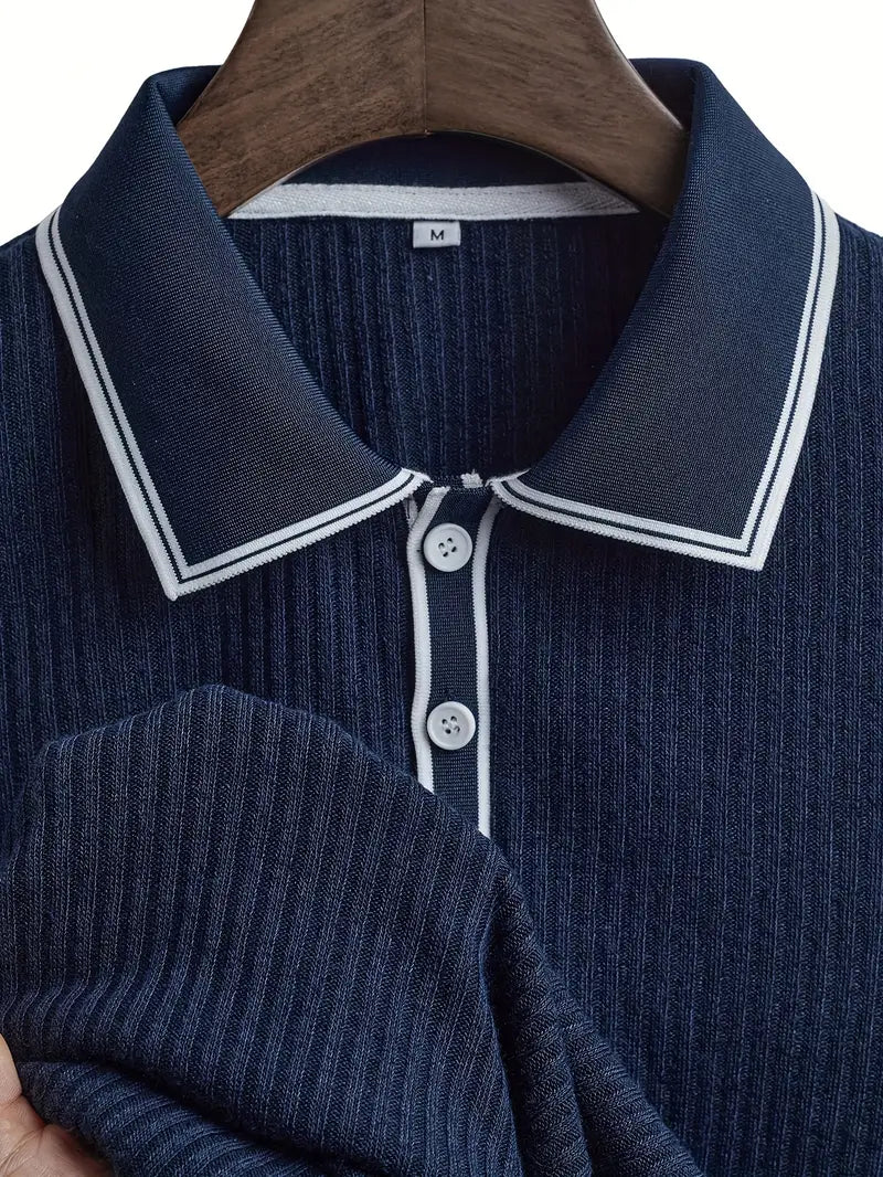 LEGACY | Polo elegante de manga corta