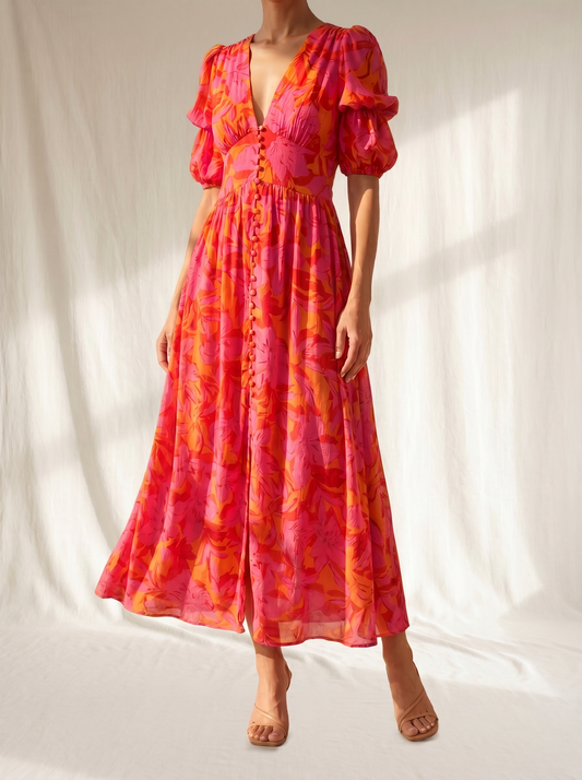 ARMONIA | Maxi Vestido Resplandor Solar