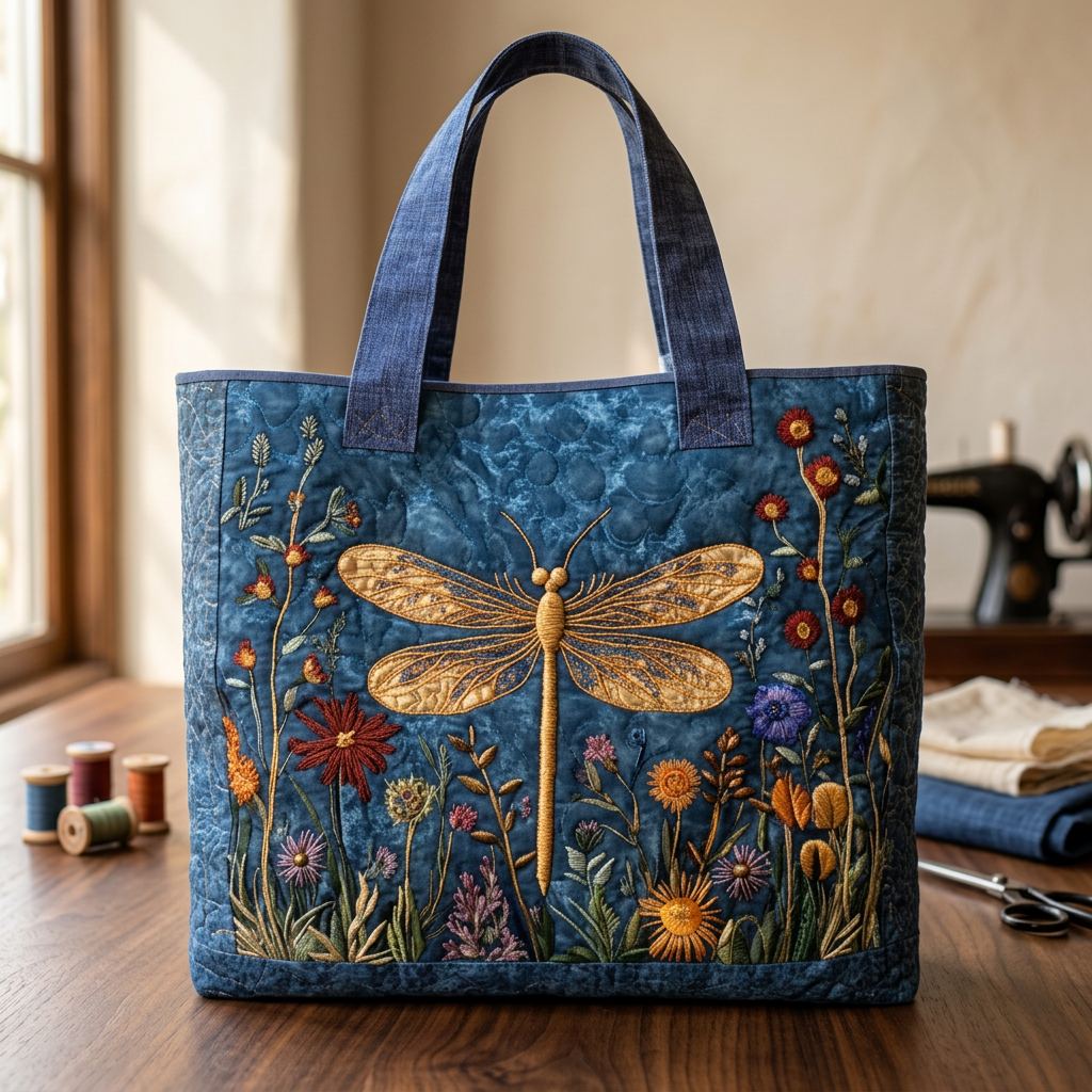 Bolso Libélula Dorada