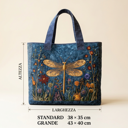 Bolso Libélula Dorada