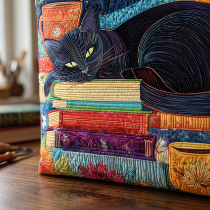 Bolso Gato Negro, Libros y Tazas