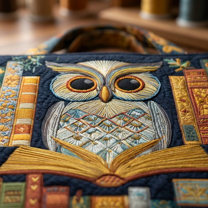Bolso Búho y Libros Antiguos