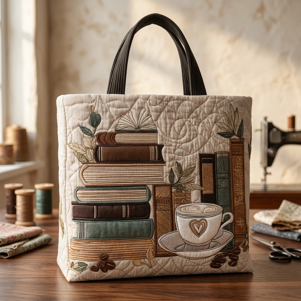 Bolso Estampado de Café
