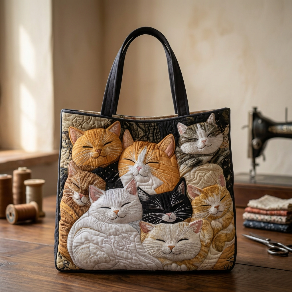 Bolso Gatitos Dormidos