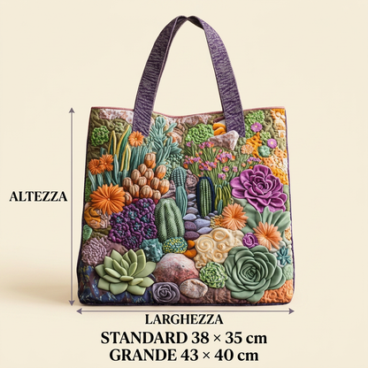 Bolso Jardín de Suculentas