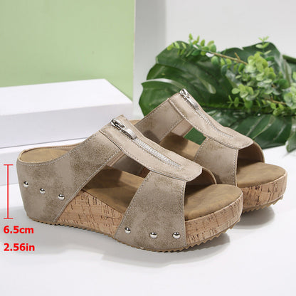 KIARA | Sandalias de cuña con estilo